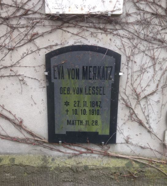 Grabstein Eva von Merkatz, geb. von Lessel, Invalidenfriedhof Berlin, Deutschland