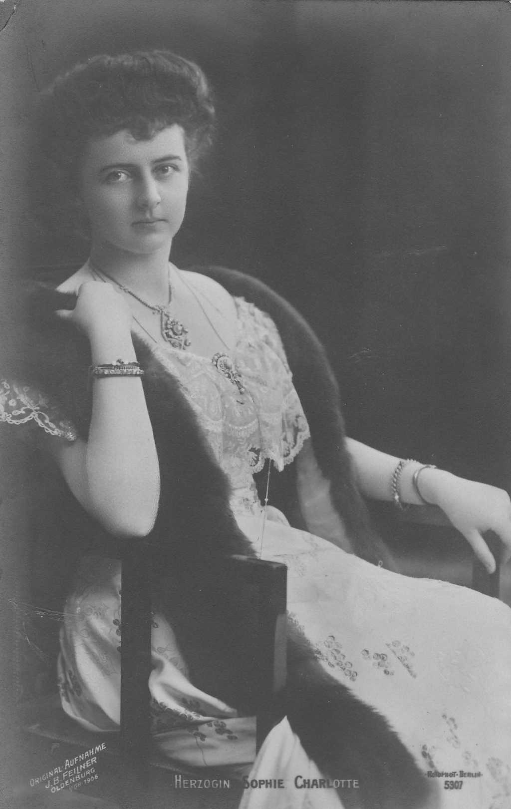 Sophie Charlotte Prinzessin von Preußen, geb. Herzogin von Oldenburg